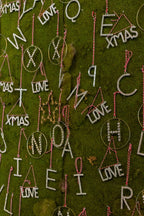 Gioielli Decorativi Natalizi - Lettere e Scritte