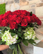 Mazzo Rose Rosse (stelo 80cm)